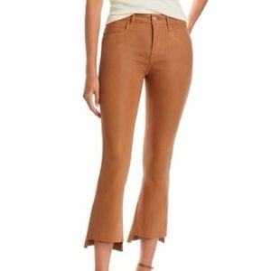 NWT Frame Le Crop Mini Boot Jeans Lattee